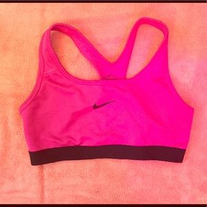 Nike junior sports bra